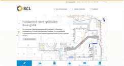Desktop Screenshot of bcl-baulogistik.com